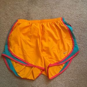 Size medium, dry fit Nike running shorts